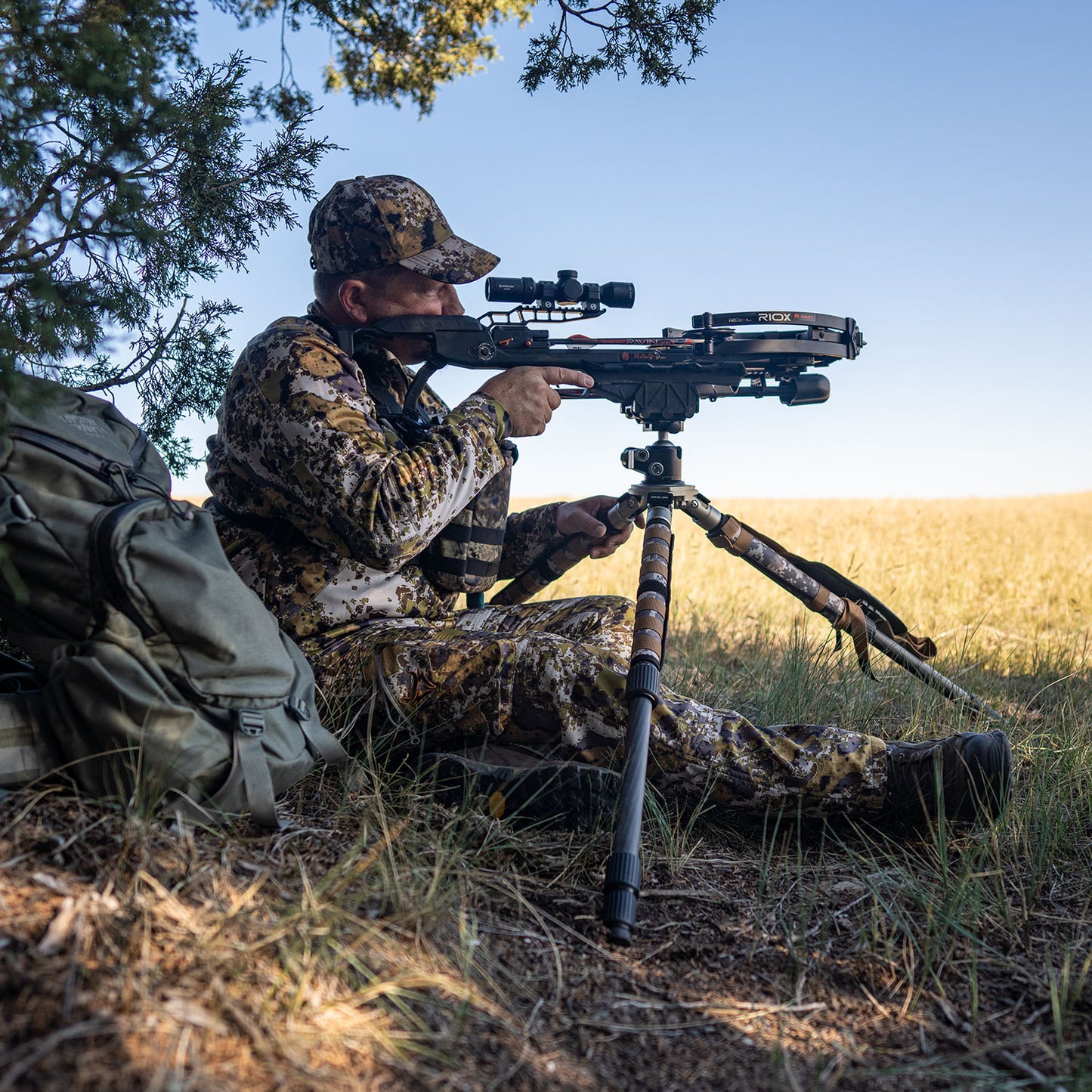 Talos 1.5-5x32, Crossbow CB100 SFP IR MOA