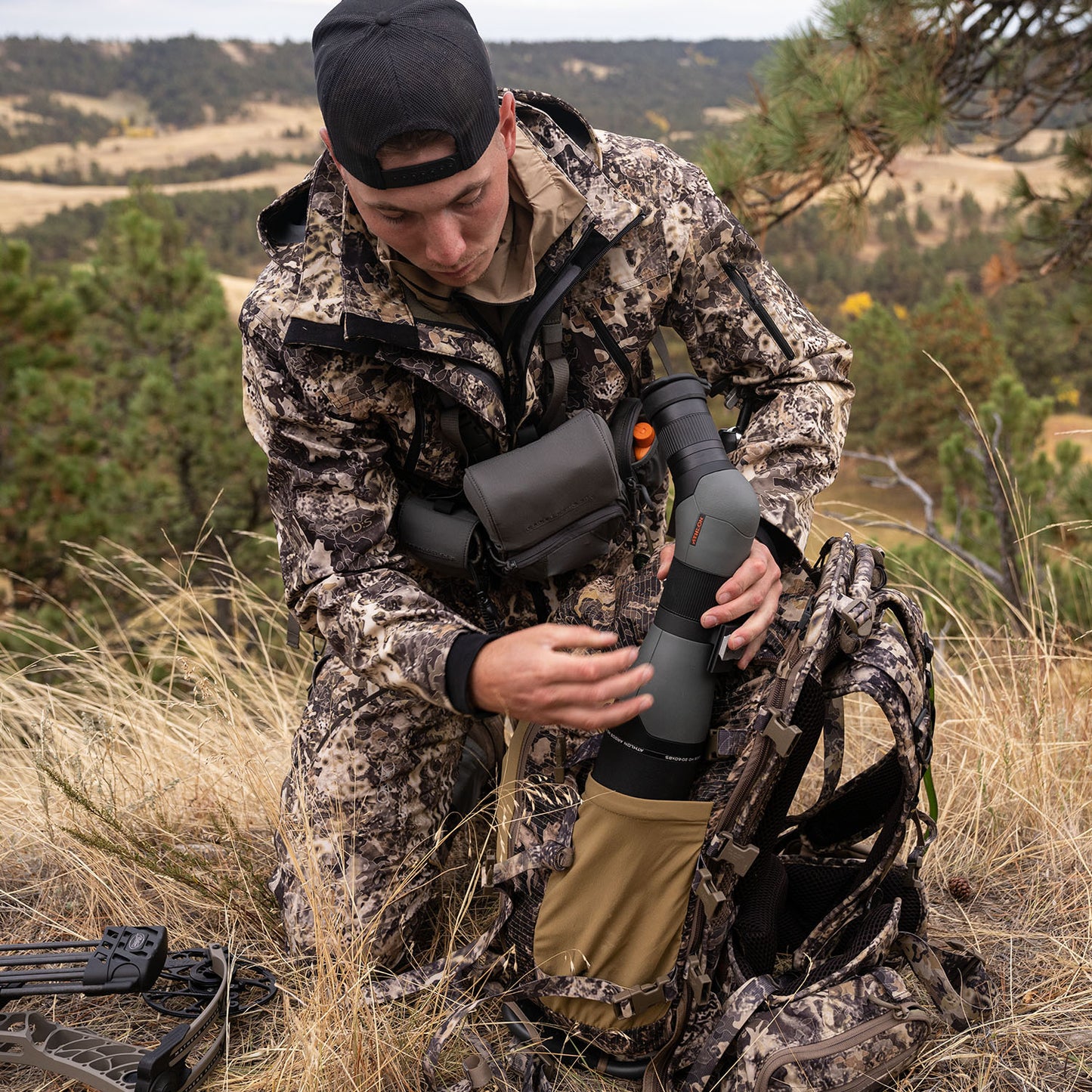Argos 20-60x85 HD Spotting Scope - straight