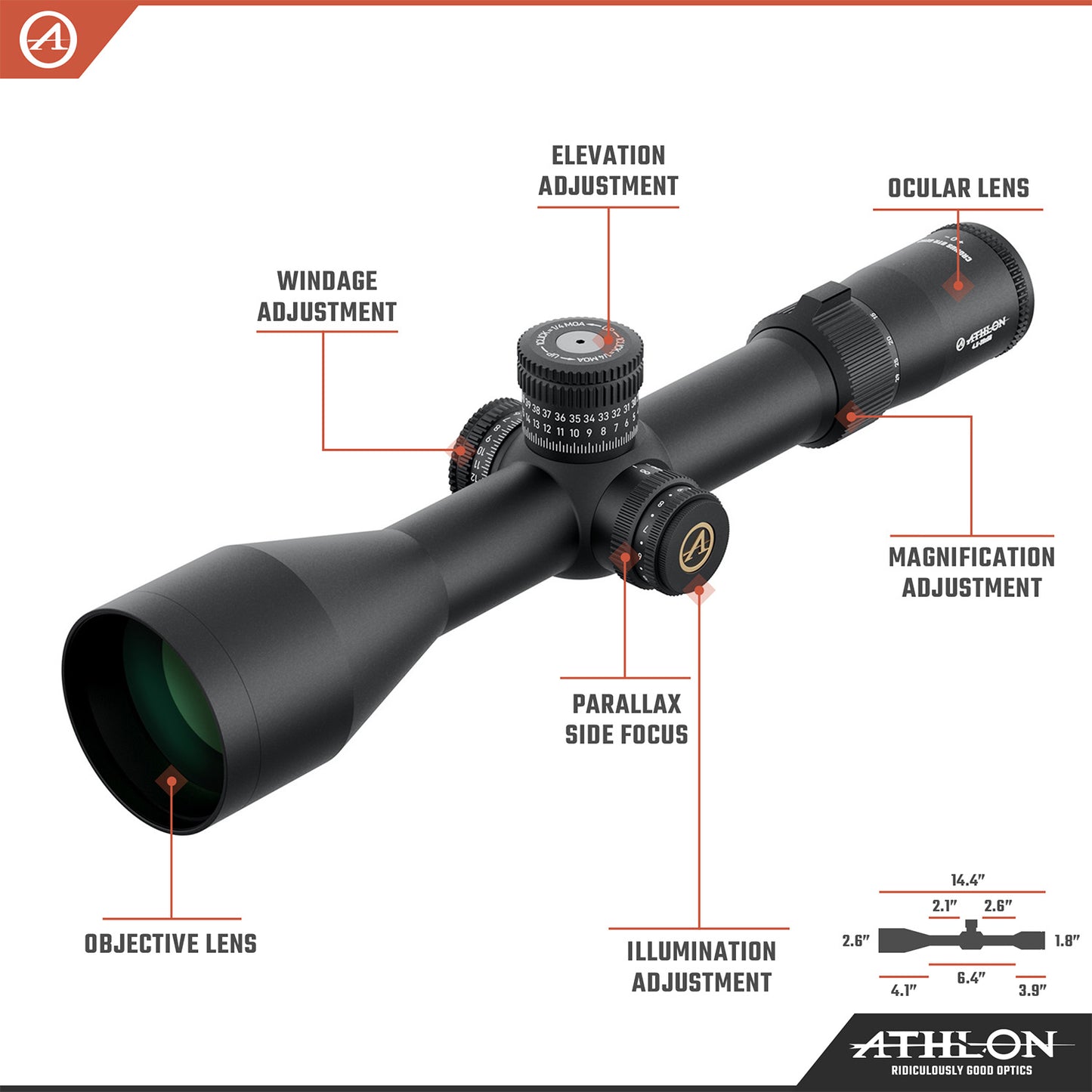 Cronus BTR GEN2 UHD 4.5-29x56 APLR5 FFP IR MOA Reticle