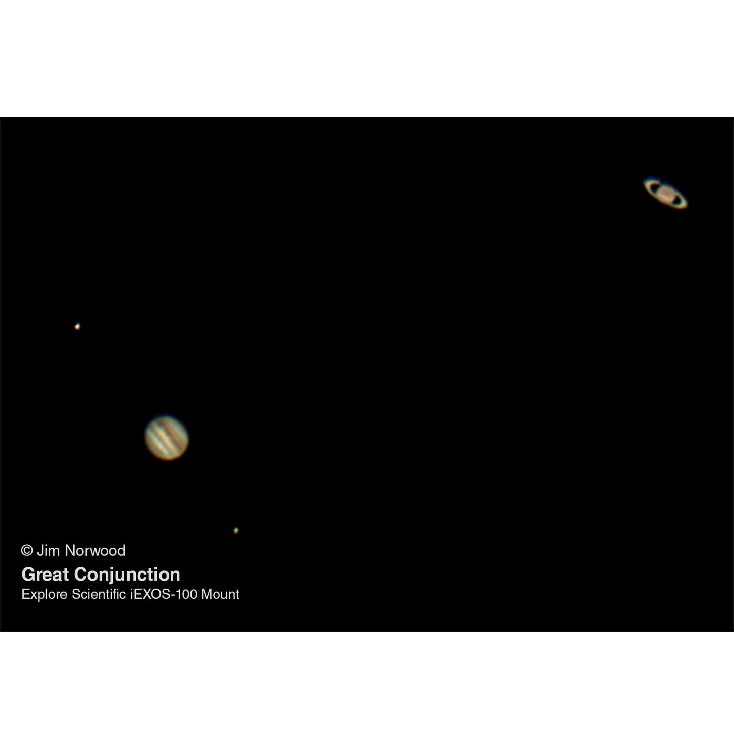ED80-FCD100 Air-Spaced Triplet Refractor Astrophotography Telescope with 0.8x Focal Reducer and iEXOS-100-2 PMC-Eight Equatorial Tracker System with WiFi and Bluetooth®