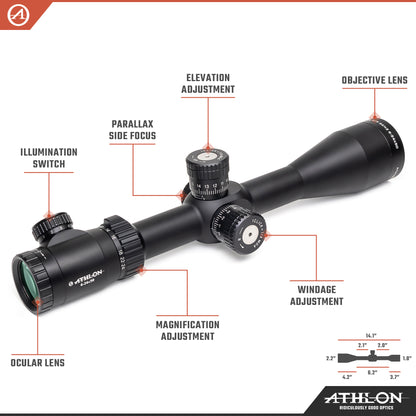 Argos BTR GEN2 6-24X50 APLR2 FFP IR MOA Reticle