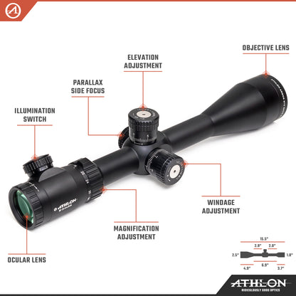 Argos BTR GEN2 8-34X56 APMR FFP IR MIL Reticle