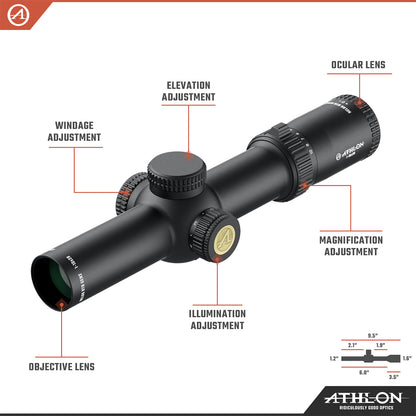 Helos BTR GEN2 1-10x28  ATMR4 SFP IR MOA Reticle