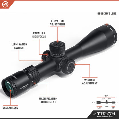 Helos BTR GEN2 4-20x50 APLR6 FFP IR MOA Reticle