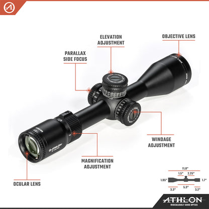 Heras SPR 2-12x42 AAGR1 SFP MOA Reticle