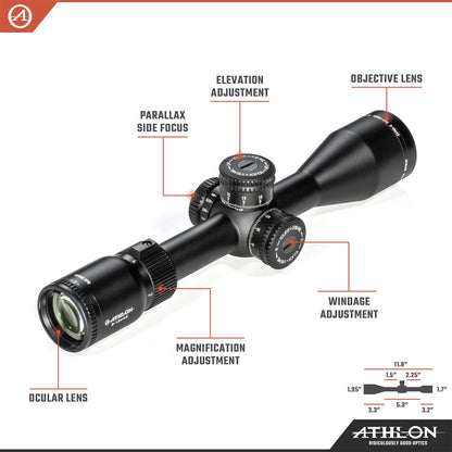 Heras SPR 2-12x42 AAGR1 SFP MIL Reticle