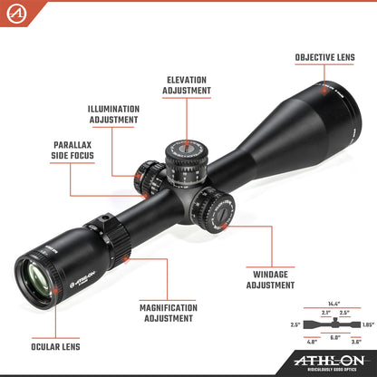 Heras SPR 6-24x56 APRS9 FFP IR MIL Reticle