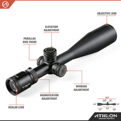 Heras SPR 15-60x56 BLR2 SFP MOA Reticle