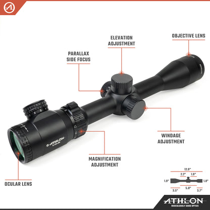 Talos 4-16x40 BDC 600 SFP IR MOA Reticle