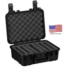 16" 4-Pistol Medium Waterproof Hard Gun Case - TSA Approved