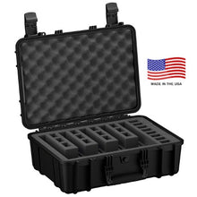 18" 5-Pistol Large Waterproof Hard Gun Case - TSA Approved