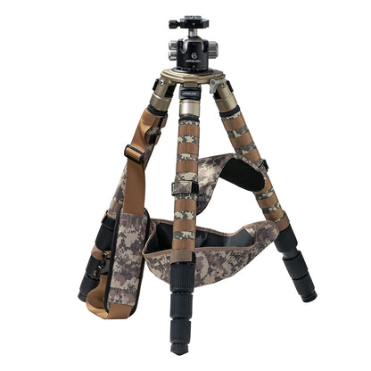 Midas CF32 - Carbon Fiber Tripod (32mm tube) , Ball Head (44mm) , Soft sided carrying case , Accessories